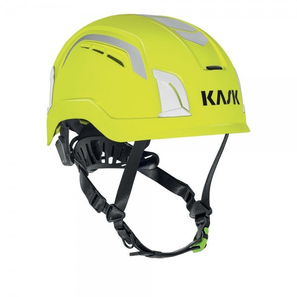 Casco de seguridad KASK Zenith X2 Air Hi Viz: el casco de seguridad KASK Zenith Hi Viz tiene clasificación Clase E con características de alta visibilidad. Durable y cómodo, tamaño ajustable universal, tres opciones de color disponibles: ahora disponible en MTN Shop US. - imagen 3