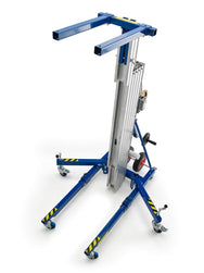 Elevador industrial Kuzar 200kg/5m - HAMMER 50– Fabricado en España, el HAMMER 50 tiene ruedas de alta calidad para facilitar el movimiento y un potente cabrestante para una elevación eficiente – Ahora disponible en MTN Shop US. - imagen 4
