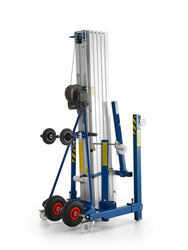 Elevador industrial Kuzar de 300 kg/7,3 m - HAMMER 73: fabricado en España, este apilador de alta resistencia, muy asequible, incorpora un sistema de freno de inercia. Tiene ruedas de alta calidad y un potente cabrestante para una elevación eficiente. – Ahora disponible en MTN Shop US. - imagen 3