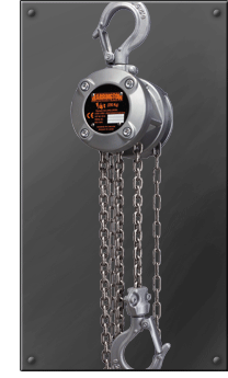 Harrington Hoist: CX Hand Chain Hoists 1⁄4 and 1⁄2– Harrington's CX hoists are notably the world's smallest hand chain hoists. Their lightweight and extremely compact design make them ideal tools for high or difficult to reach places. – Now available at MTN Shop US.