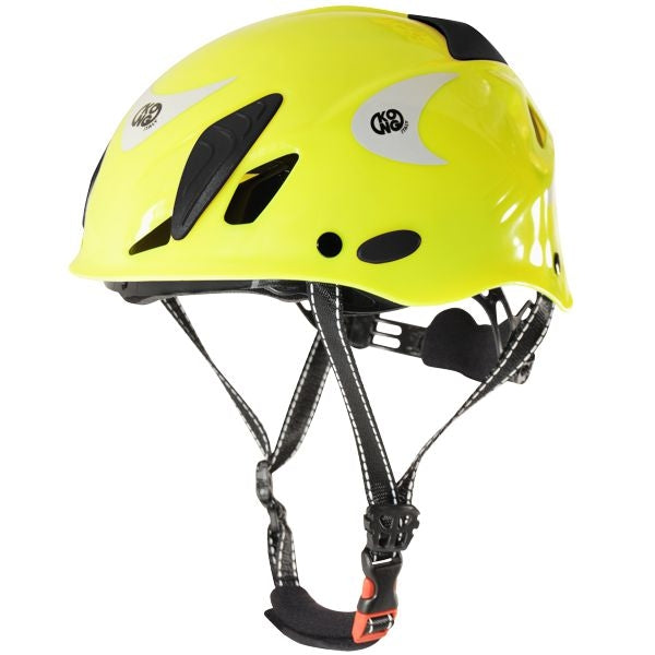 Casco de trabajo Kong Mouse: el casco de trabajo Kong Mouse es un casco de seguridad liviano, cómodo y bien ventilado. Incluye rueda de ajuste de tamaño, orificios de ventilación y orificios pretaladrados para la instalación de accesorios Kong. Tamaño universal (52-64 cm). Disponible en varios colores. Compra ahora. – Ahora disponible en MTN Shop US. - imagen 8