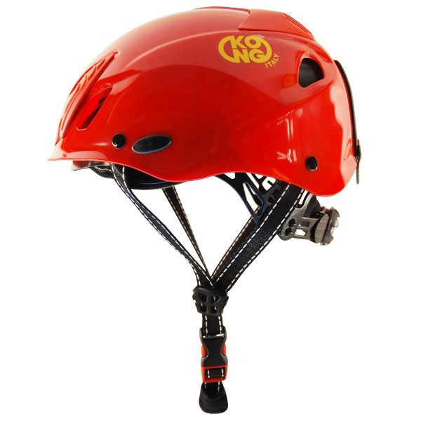 Casco de trabajo Kong Mouse: el casco de trabajo Kong Mouse es un casco de seguridad liviano, cómodo y bien ventilado. Incluye rueda de ajuste de tamaño, orificios de ventilación y orificios pretaladrados para la instalación de accesorios Kong. Tamaño universal (52-64 cm). Disponible en varios colores. Compra ahora. – Ahora disponible en MTN Shop US. - imagen 5