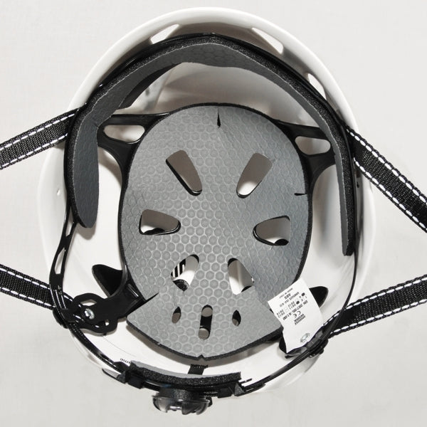 Casco de trabajo Kong Mouse: el casco de trabajo Kong Mouse es un casco de seguridad liviano, cómodo y bien ventilado. Incluye rueda de ajuste de tamaño, orificios de ventilación y orificios pretaladrados para la instalación de accesorios Kong. Tamaño universal (52-64 cm). Disponible en varios colores. Compra ahora. – Ahora disponible en MTN Shop US. - imagen 3