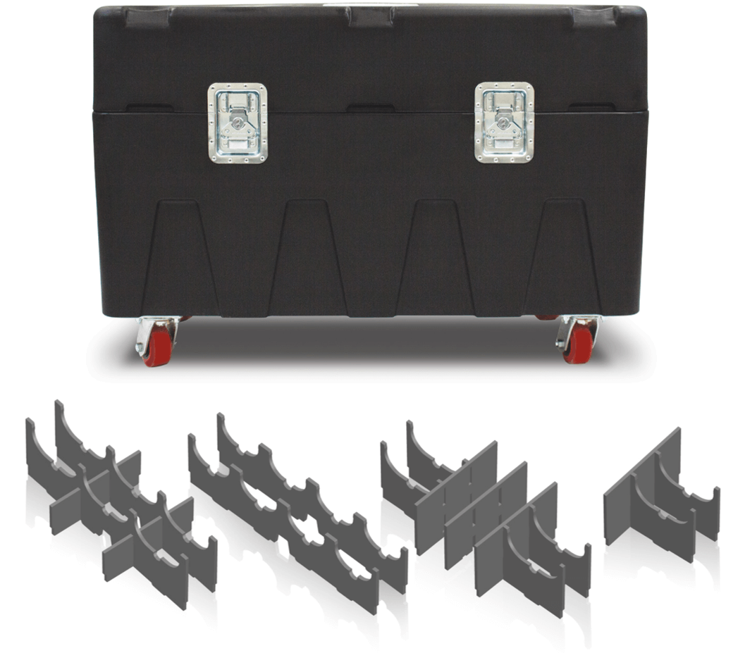Paquete de insertos grandes BOX de Mountain Productions: MTN BOX: el paquete de insertos LG de la serie Spektrum crea 3 compartimentos de almacenamiento grandes para almacenamiento de herramientas, hardware de aparejo, protección contra caídas, equipo de construcción y más. – Ahora disponible en MTN Shop US. - imagen 2