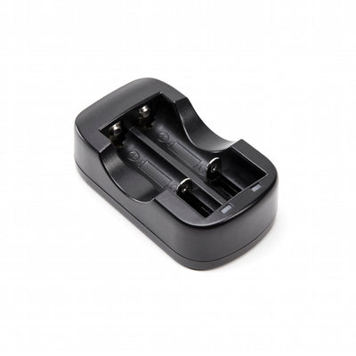 Illumagear Battery Charger– Illumagear’s 2-Battery Charger is capable of charging up to 2 rechargeable 18650 Lithium-Ion batteries that are compatible with The Halo from a standard electrical outlet. – Now available at MTN Shop US.