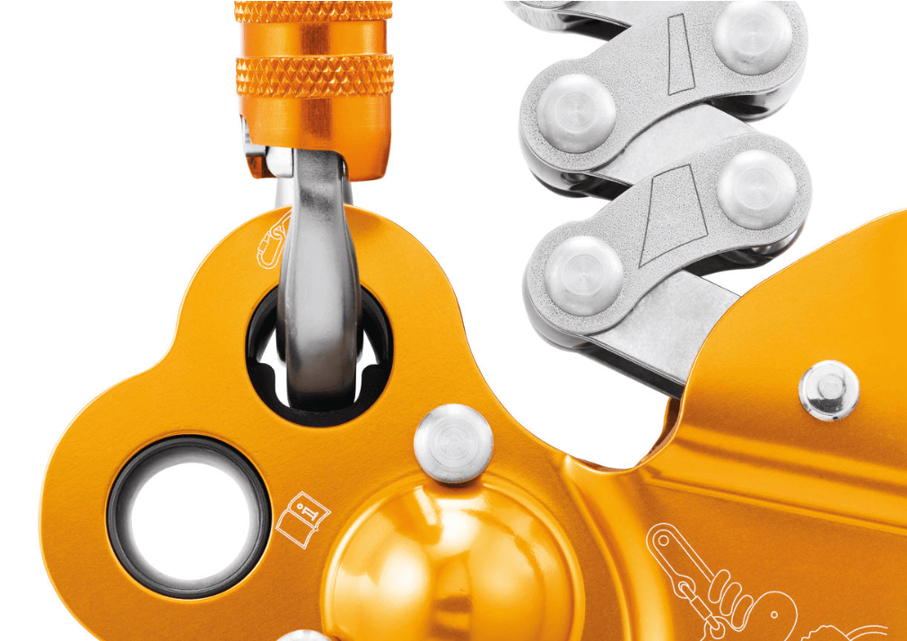 Prusik mecánico Petzl ZIGZAG® PLUS para el cuidado de árboles - Orificio de fijación superior - imagen 4