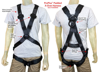 Arnés de cuerpo completo ProPlus X-Over