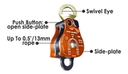 Rock Exotica Omni-Block - Double-Sheave Pulley 2'' - imagen 2