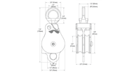 Rock Exotica Omni-Block - Double-Sheave Pulley 2'' - imagen 4