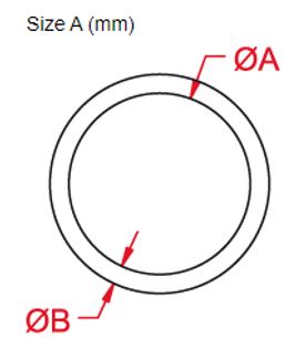 Dimensiones del anillo redondo Kong - imagen 2