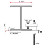 Especificaciones de abrazadera de viga ajustable Doughty - TIENDA MTN - imagen 4