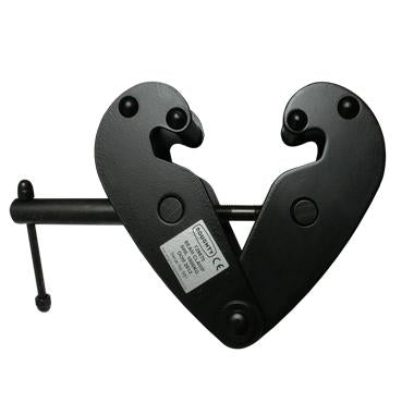 La abrazadera para vigas Doughty (resistente) se adapta a vigas de 75 a 220 mm de ancho. Suministrado por MTN Shop UE