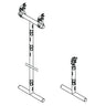 Doughty Modular Drop Arm Tee ⌀2'' (Aluminum) offered by MTN Shop 
