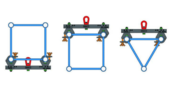 Doughty Solid Hanging Truss Adapter (Aluminum). Supplied by MTN Shop EU