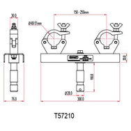 Especificaciones del adaptador de armazón fijo Doughty - Tienda MTN - imagen 2