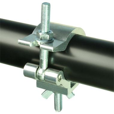 Abrazadera de gancho Doughty Mammoth de aluminio (con tuerca de mariposa y perno M12) - MTN Shop - imagen 2