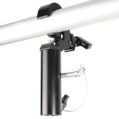 Doughty Slimline Quick Trigger TV Clamp: Fitted with a ⌀1.14'' Receiver - MTN Shop