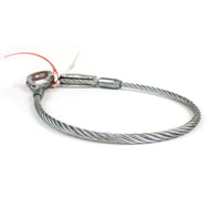 Wire Rope 3/8" Thimble-Thimble-back view